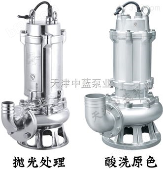 天津厂家自主研发生产水泵型号QW（WQ）大流量污水泵、排污泵