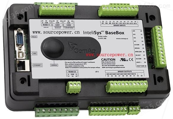 InteliSys NT BaseBox GeCon|IS-NT-BB|ComAp科迈热电发电机模块