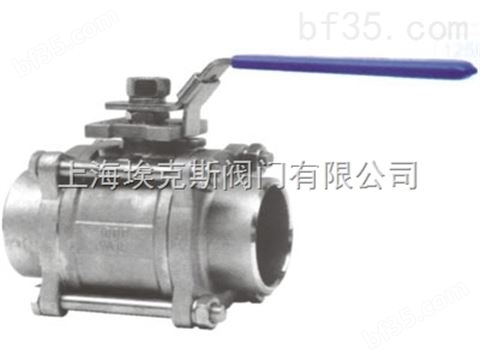 供应中国台湾STONE三片式焊接球阀