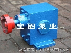 增压齿轮泵的工作用途--宝图泵业