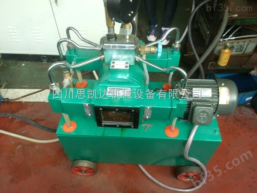 四川思凯达供应4D-SY80Mpa电动高压试压泵