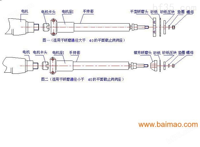研发新品M-100B便携式阀门研磨机--北京阀门研磨机厂家