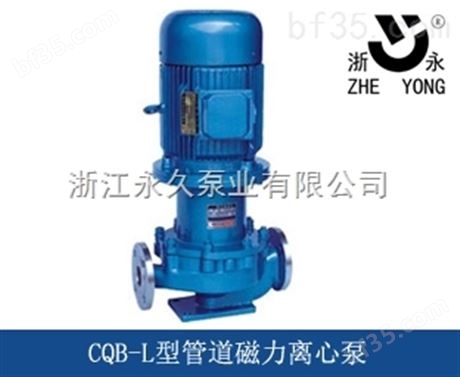 CQB65-125L立式管道磁力泵